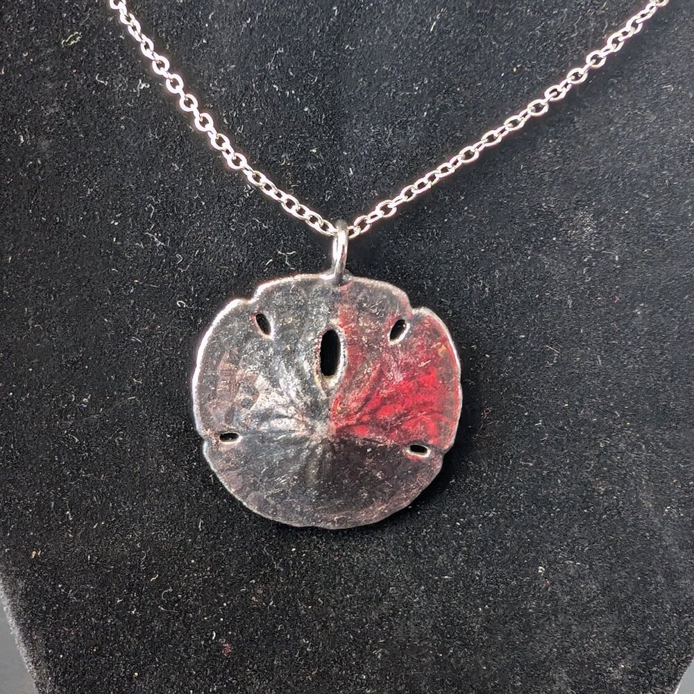 Silver-dipped Real Silver Dollar (vintage)